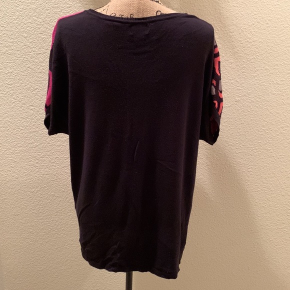 Women’s Worthington Colorblock Boat Neck Dolman Sleeves Sweater Top - Picture 4 of 12